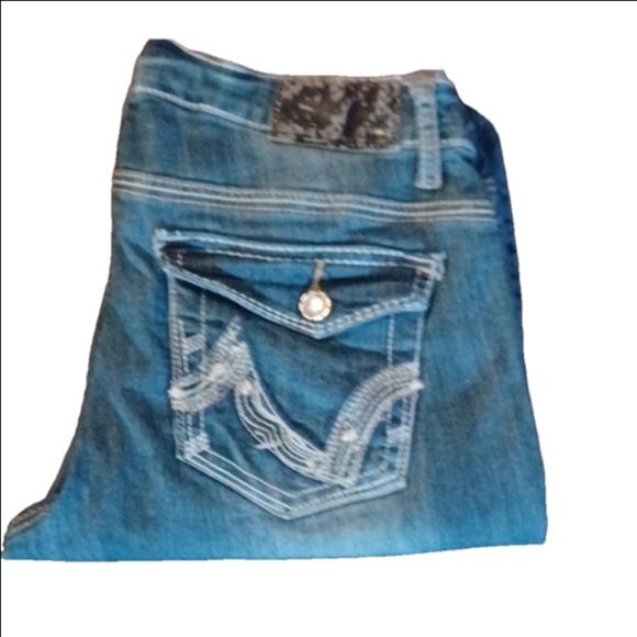 SIZZLE JEANS, WOMENS SIZE 9. - Picture 1 of 10
